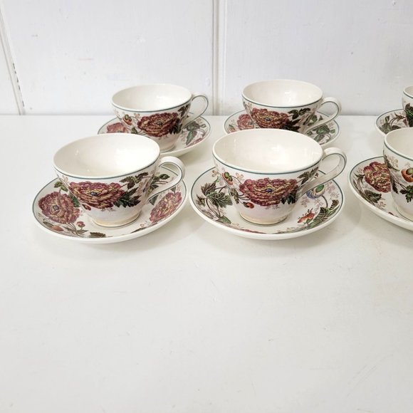 Wedgewood Surrey of Etruria Cups and Saucers Eight Sets - Picture 13 of 13